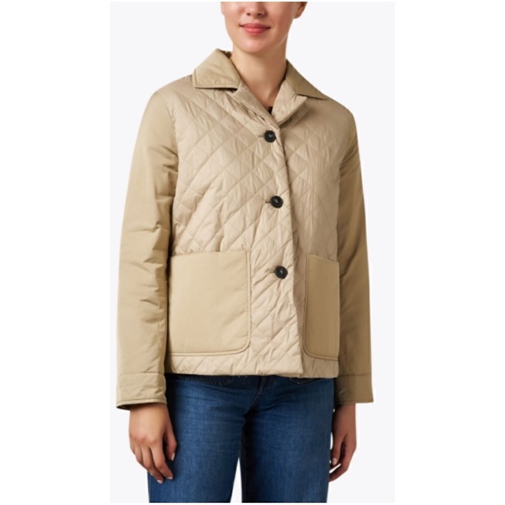 WEEKEND MAX MARA
Sacco Tan Quilted Jacket size 6